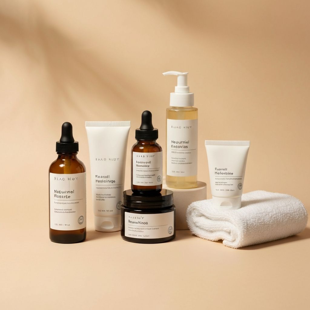 Natural cosmetics collection